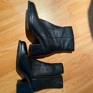 Free People genuine leather boots